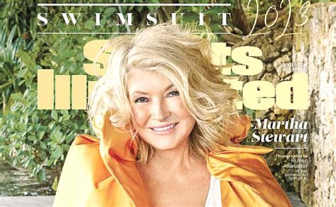 'Epic!': Martha Stewart is a Sports Illustrated swimsuit cover model at 81